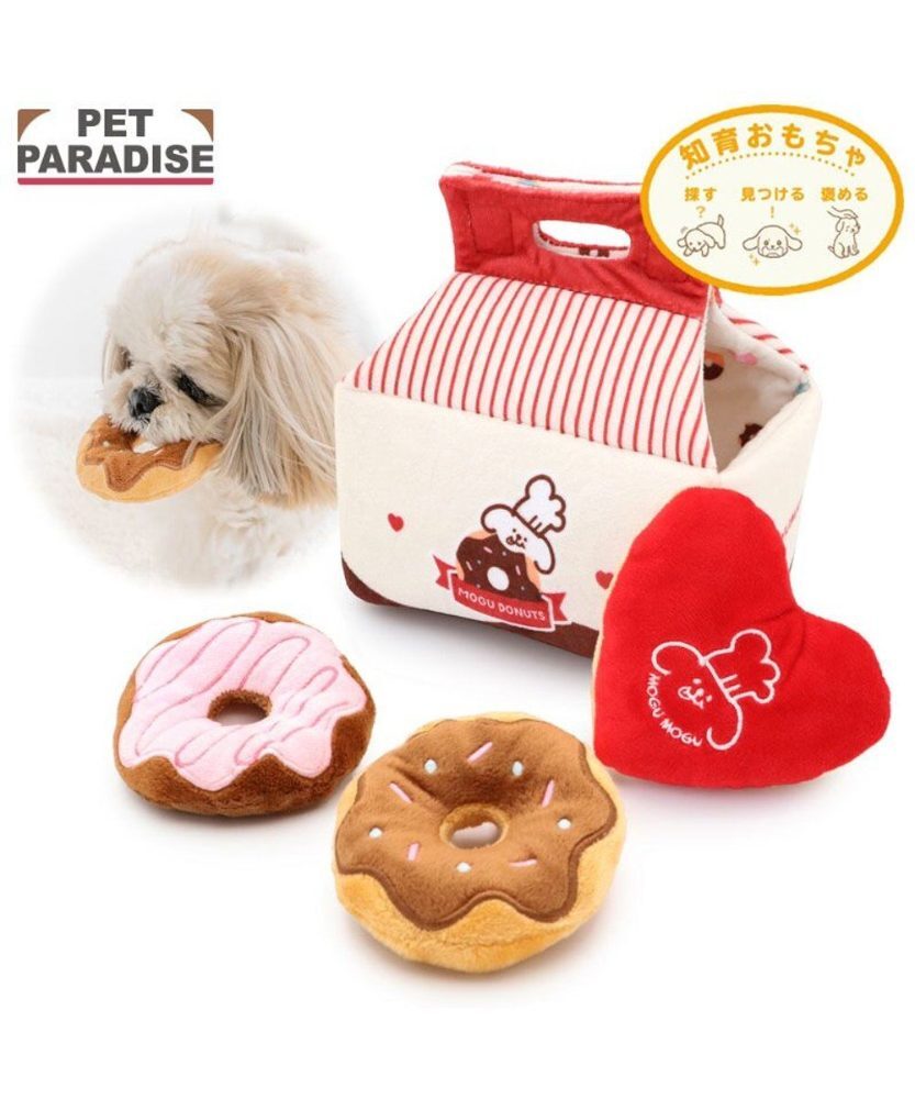 【Pet Paradise】Donut Box Nose Work Toy <758-41628>