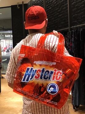 JP Hysteric Glamour 可上膊透明袋，清貨貨品，不設退換