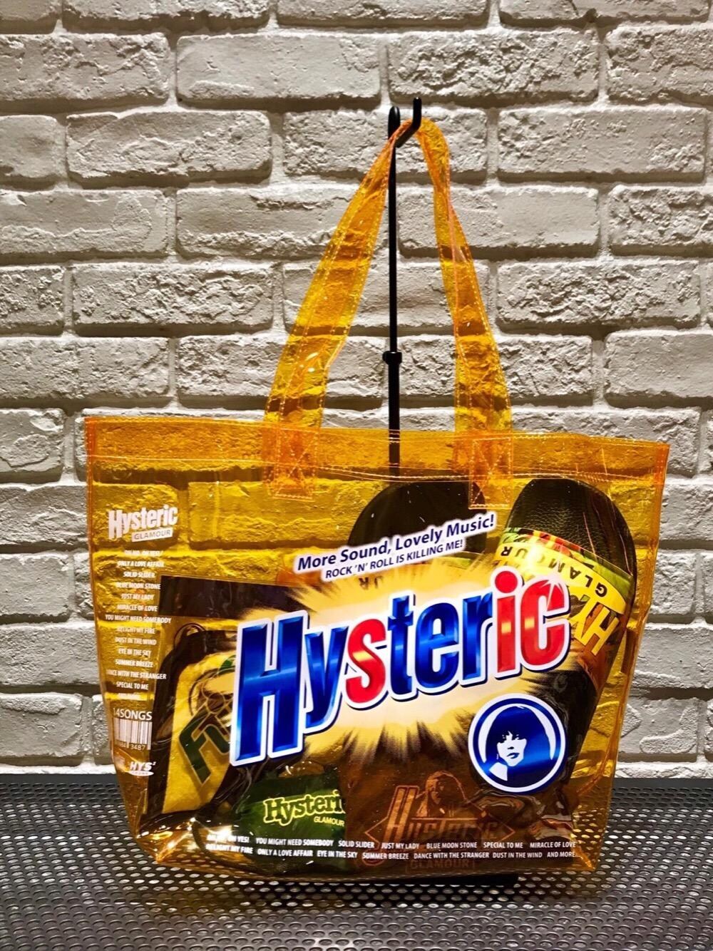 JP Hysteric Glamour 可上膊透明袋，清貨貨品，不設退換