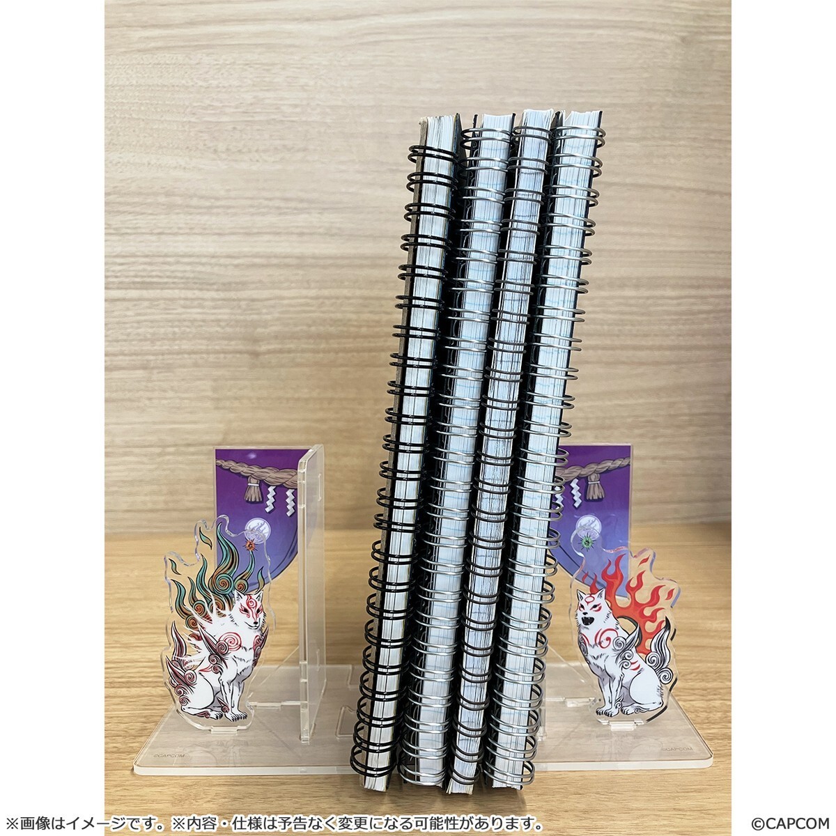 預購27/03 CAPCOM 大神 20週年復刻藝術企劃 壓克力書檔組 出自大神特別收藏 1108