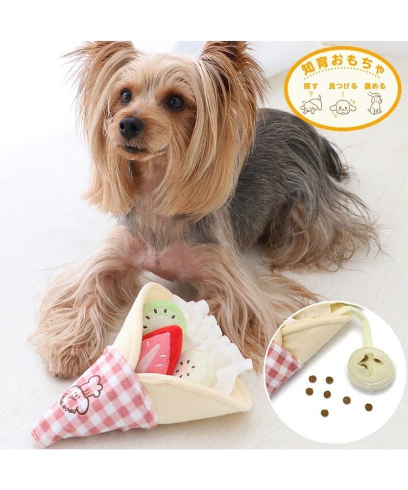 【Pet Paradise】Crêpe Nose Work Toy <758-23568>