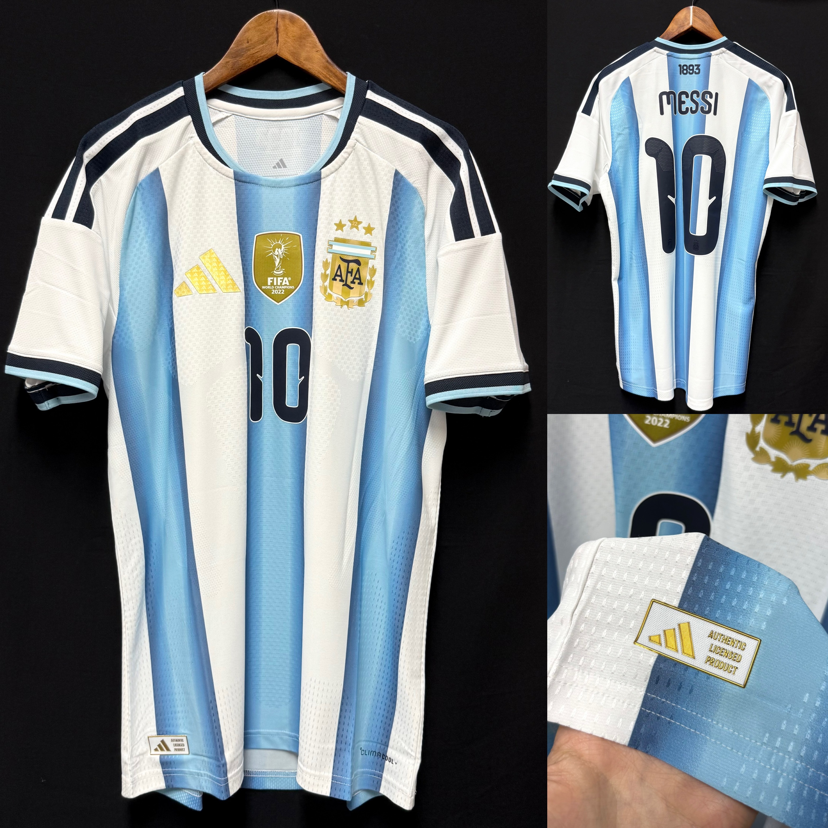 (BNWT) Argentina 2026 Adidas Home Authenitc Player Shirt #10 MESSI