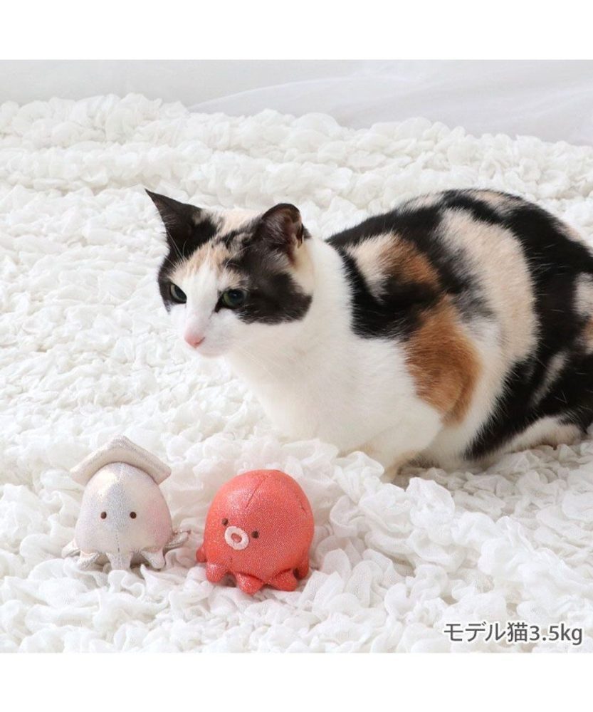 【Pet Paradise】Cat Squid & Octopus Twin Balls <758-34353>
