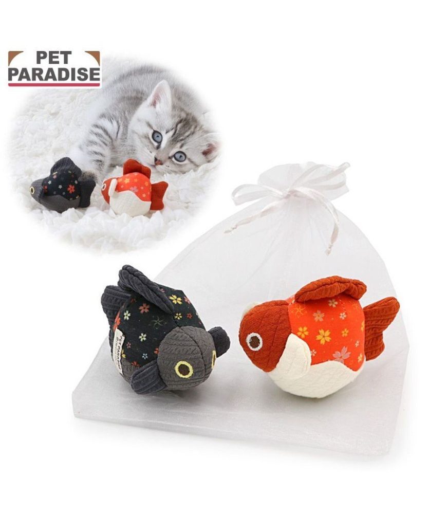 【Pet Paradise】Cat Goldfish Twin Balls <758-34349>