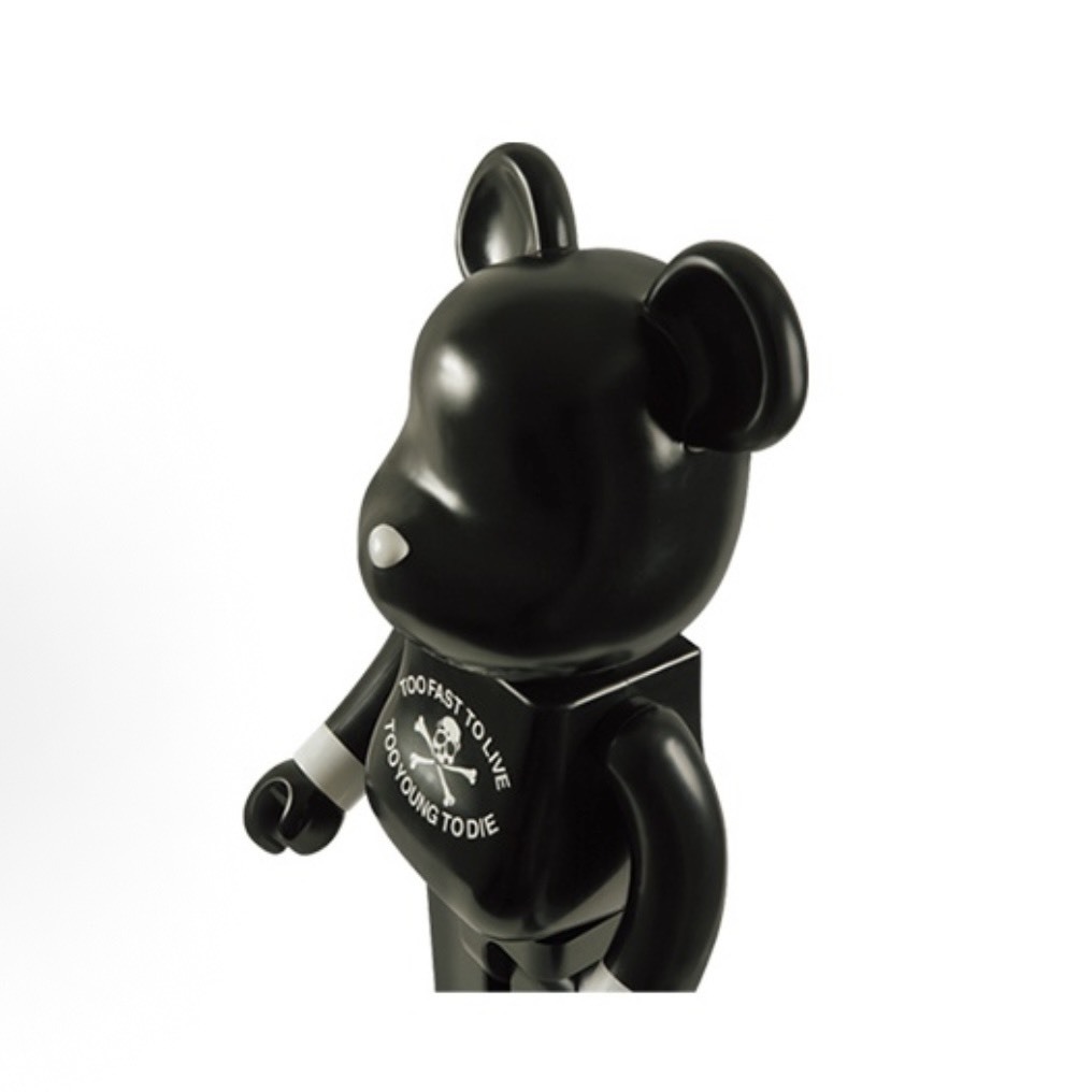 BE@RBRICK  X MASTERMIND JAPAN TOO FAST TO LIVE TOO YOUNG TO DIE 15TH 庫柏力克 1000%