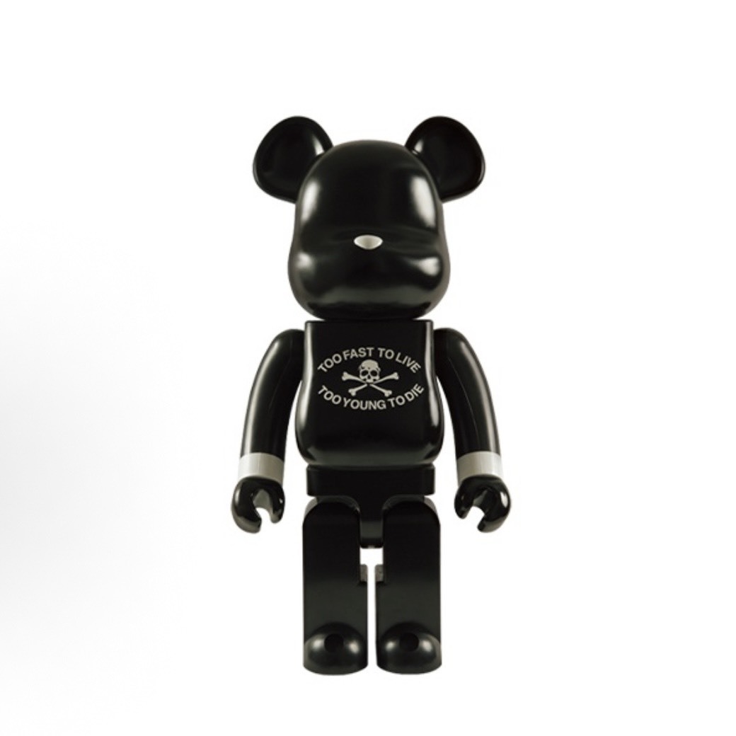 BE@RBRICK  X MASTERMIND JAPAN TOO FAST TO LIVE TOO YOUNG TO DIE 15TH 庫柏力克 1000%