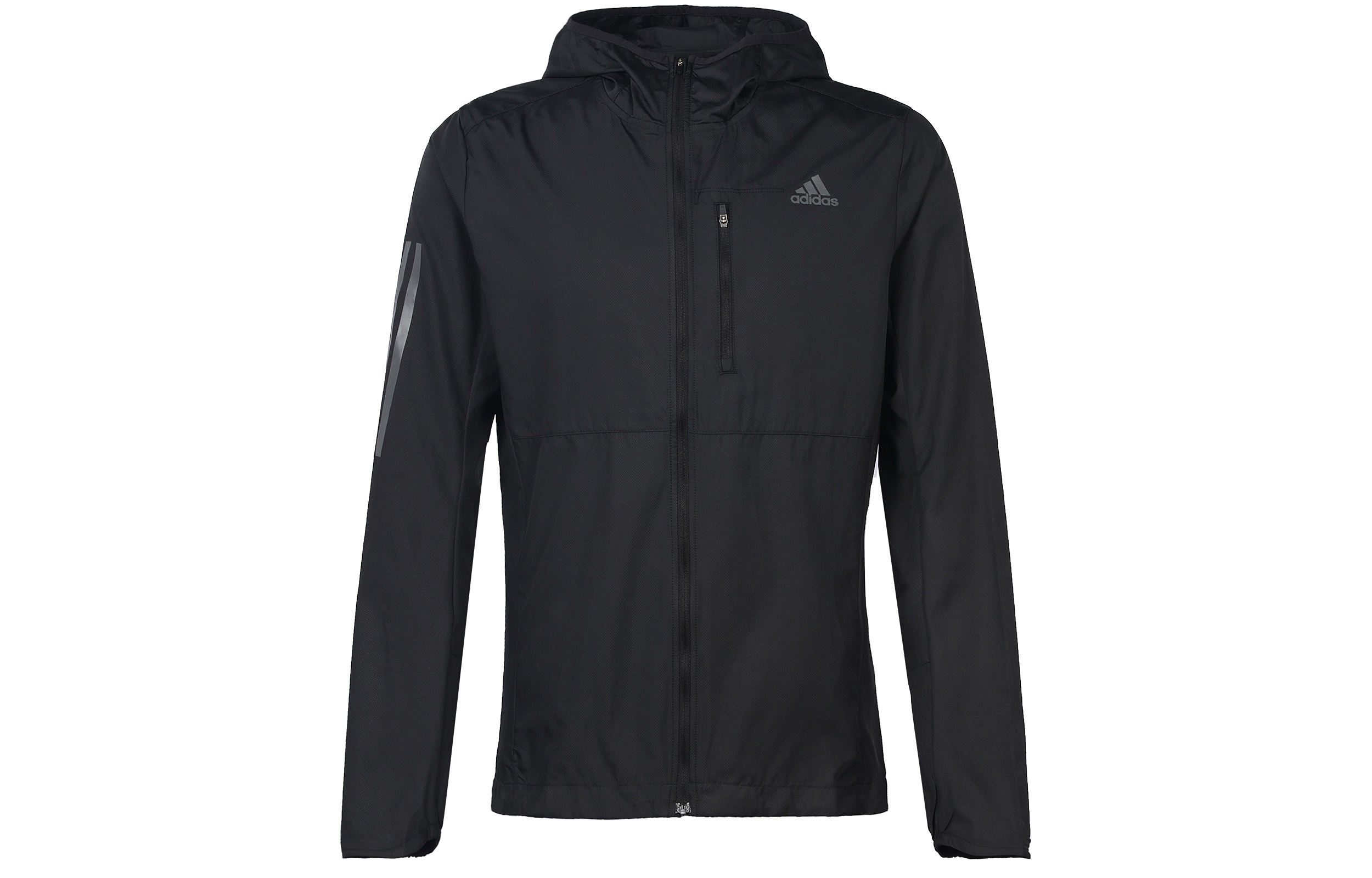 【代購】Adidas Own The Run Jackets & Coats Fall, International Version Men's Black FL6964