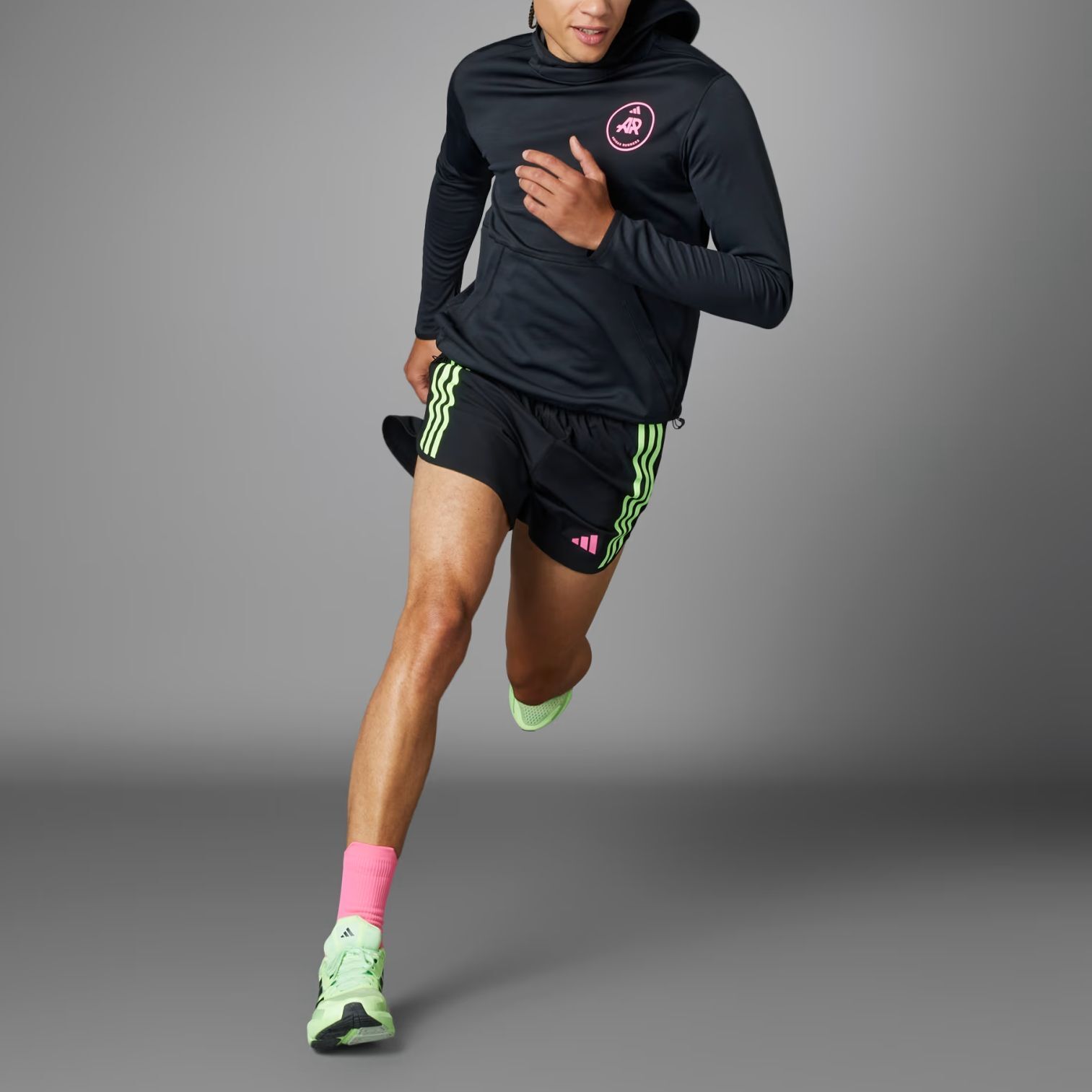 【代購】Adidas Free Shipping With AdiClub Own The Run Adidas Runners Hoodie Gender Neutral IP8782