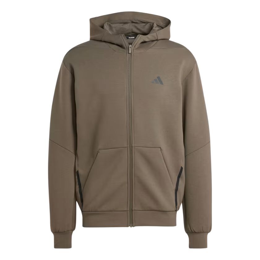 【代購】Adidas DESIGNED For TRAINING FULL ZIP TRACK JACKET Jackets & Coats Men's Olive IY1133