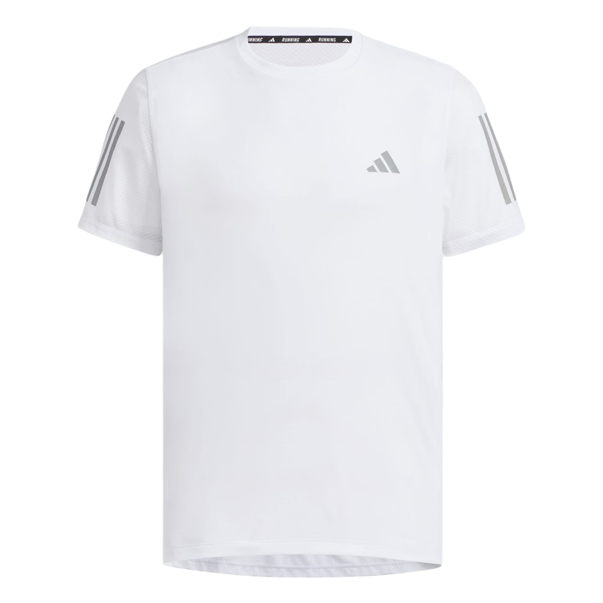 【代購】Adidas Own The Run Climacool COOLER Running T Shirt Men's White/Dark Silver Gray JY6981