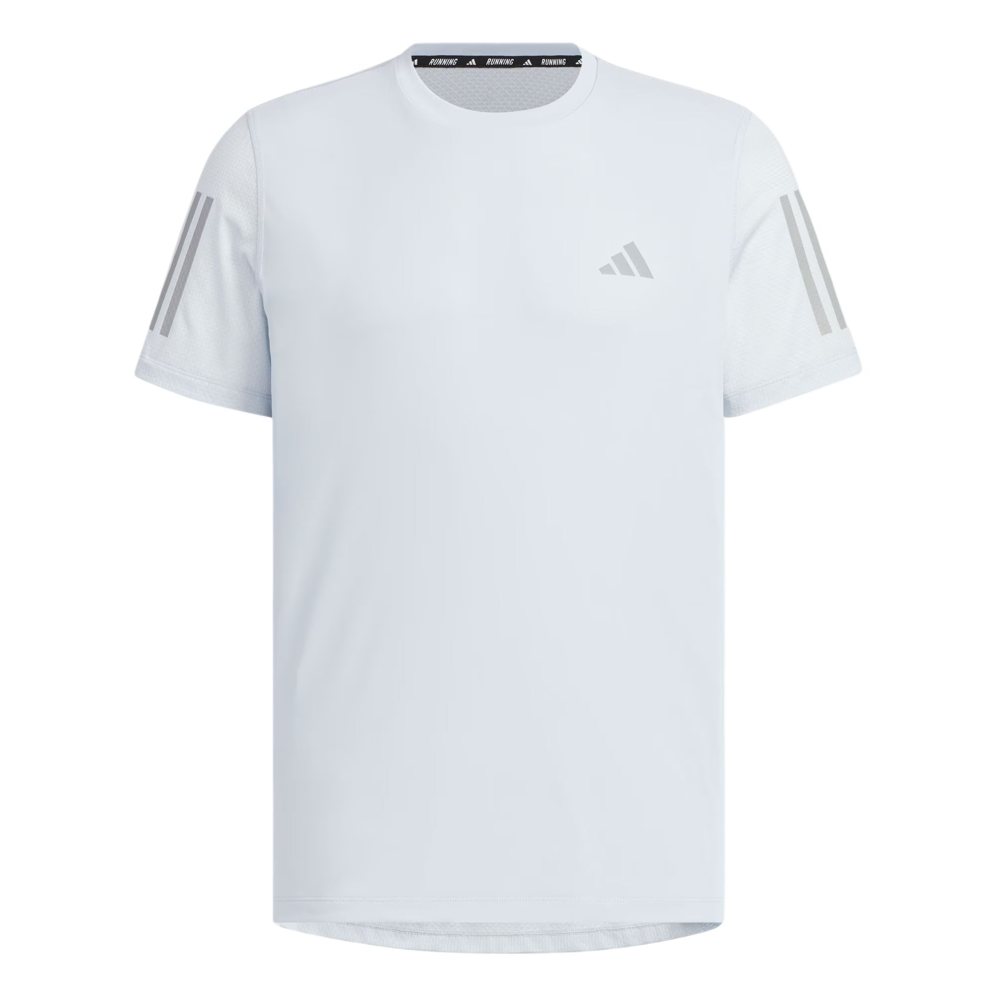 【代購】Adidas Own The Run Climacool COOLER Running T Shirt Men's Light Blue/Dark Silver Gray JY6984