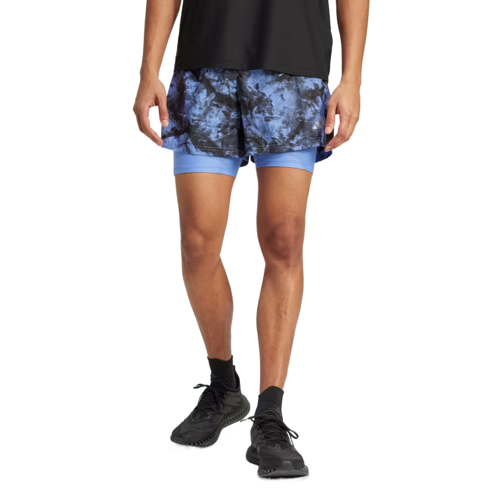 【代購】Adidas Own The Run Running Shorts Men's Blue Fusion/Black Moderate JL8721