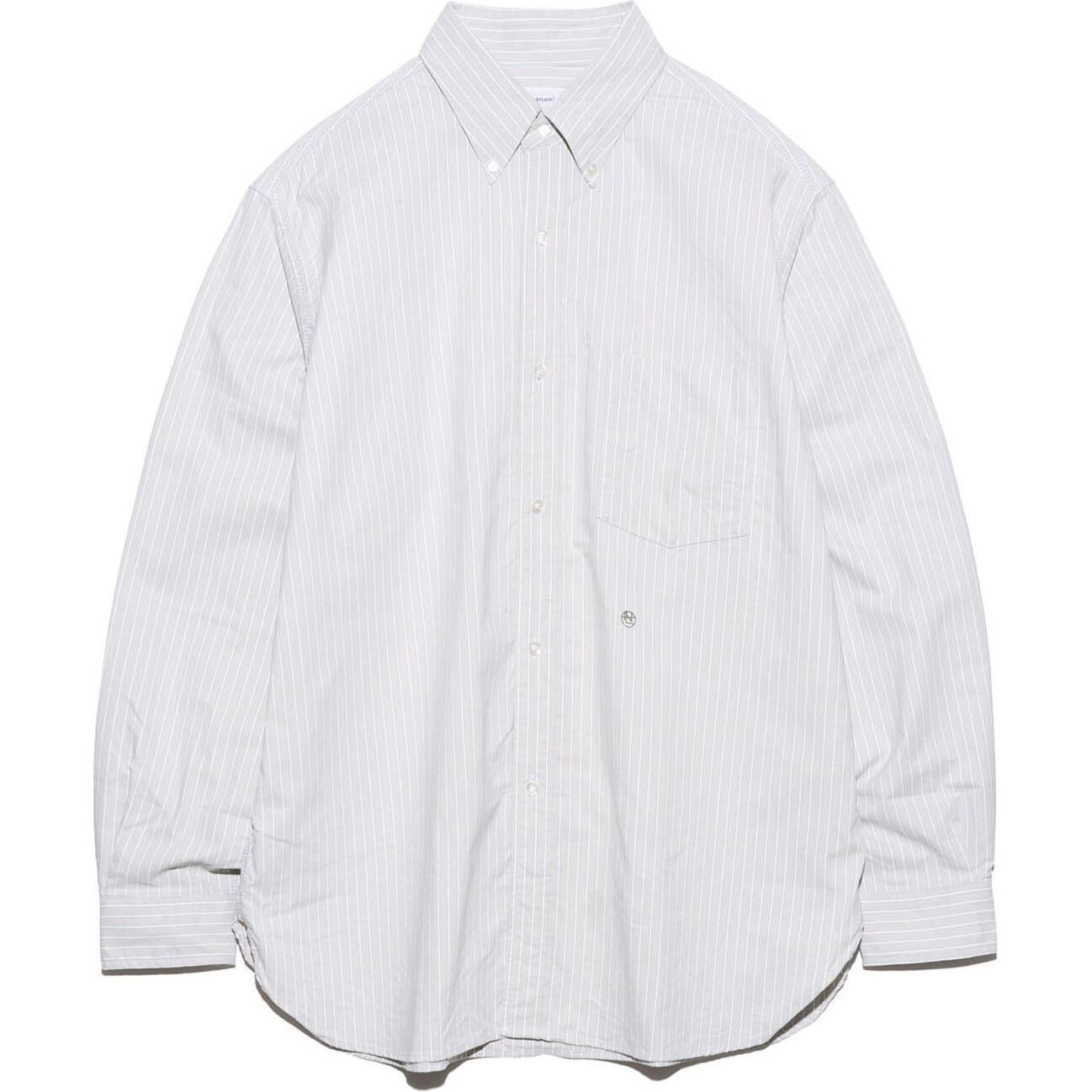 【代購】Nanamica Shirts Men's Beige Pointed Collar Moderate Straight Fit SUGF352-BE