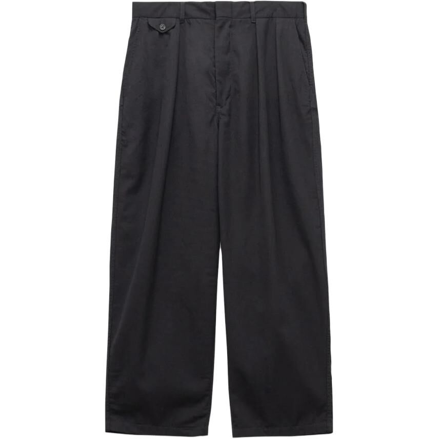 【代購】Nanamica FW25 Wool Gabardine Pleat Pants Casual Pants Men's S25FC051U-DN
