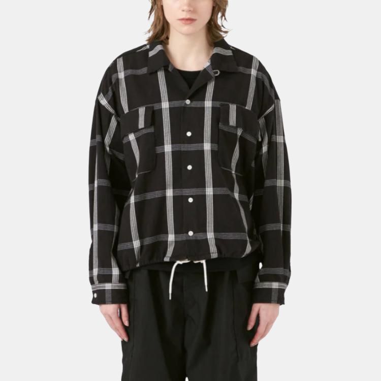 【代購】Nanamica FW25 Flannel PALAKA Check Shirt Unisex S25FG016U-K