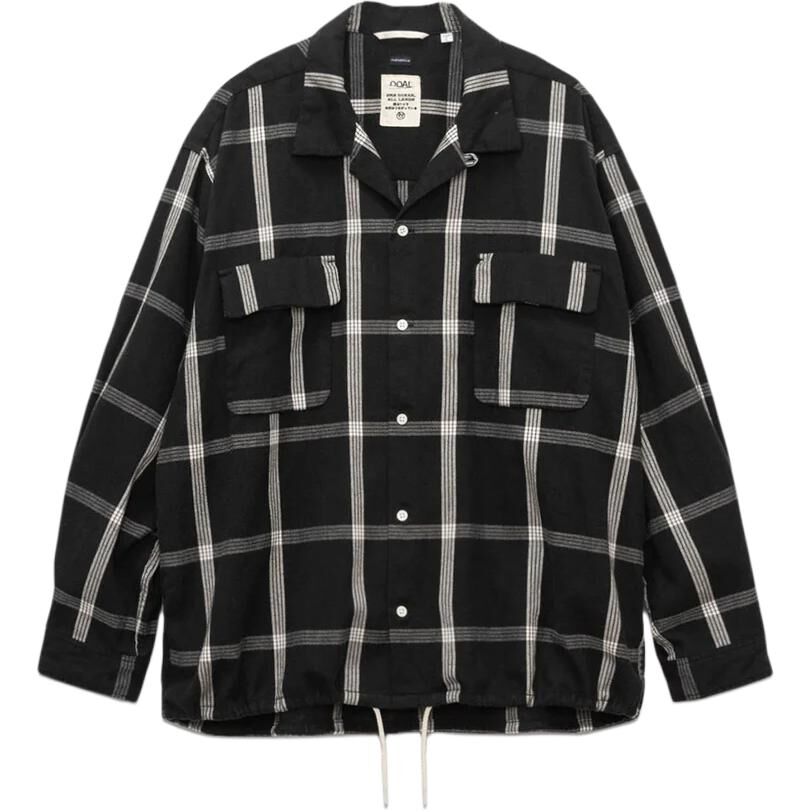 【代購】Nanamica FW25 Flannel PALAKA Check Shirt Unisex S25FG016U-K