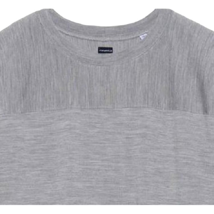 【代購】Nanamica T-Shirts Men's Light Gray Crew Neck Moderate SUHF372-HG