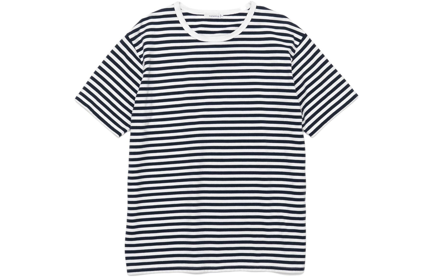 【代購】Nanamica Coolmax striped short-sleeve T-shirt SUHF011