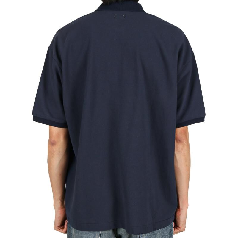 【代購】Nanamica Polo Shirts Men's Marine Blue Lapel Moderate Other S26SH089E-N