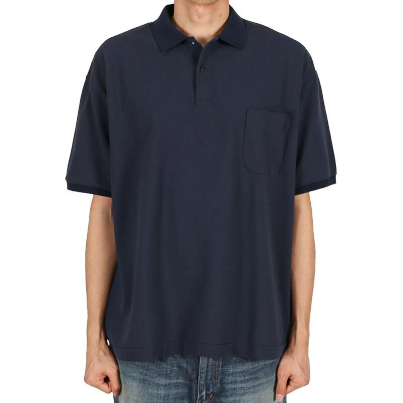 【代購】Nanamica Polo Shirts Men's Marine Blue Lapel Moderate Other S26SH089E-N