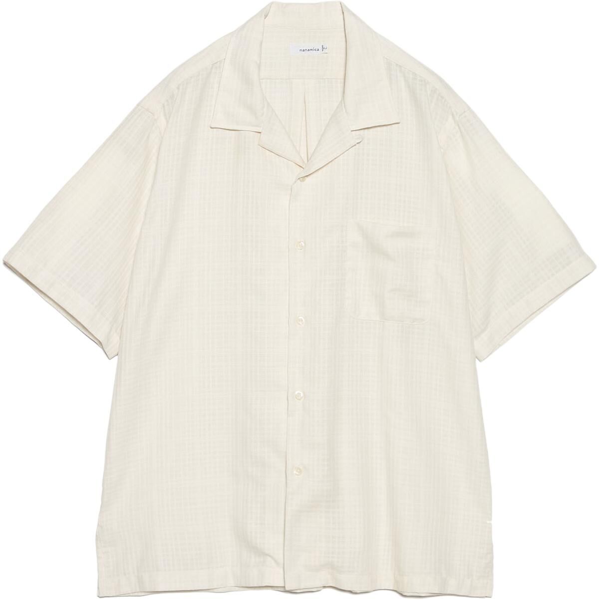 【代購】Nanamica SS26 Open Collar Panama S/S Shirt Men's S26SG066-OW