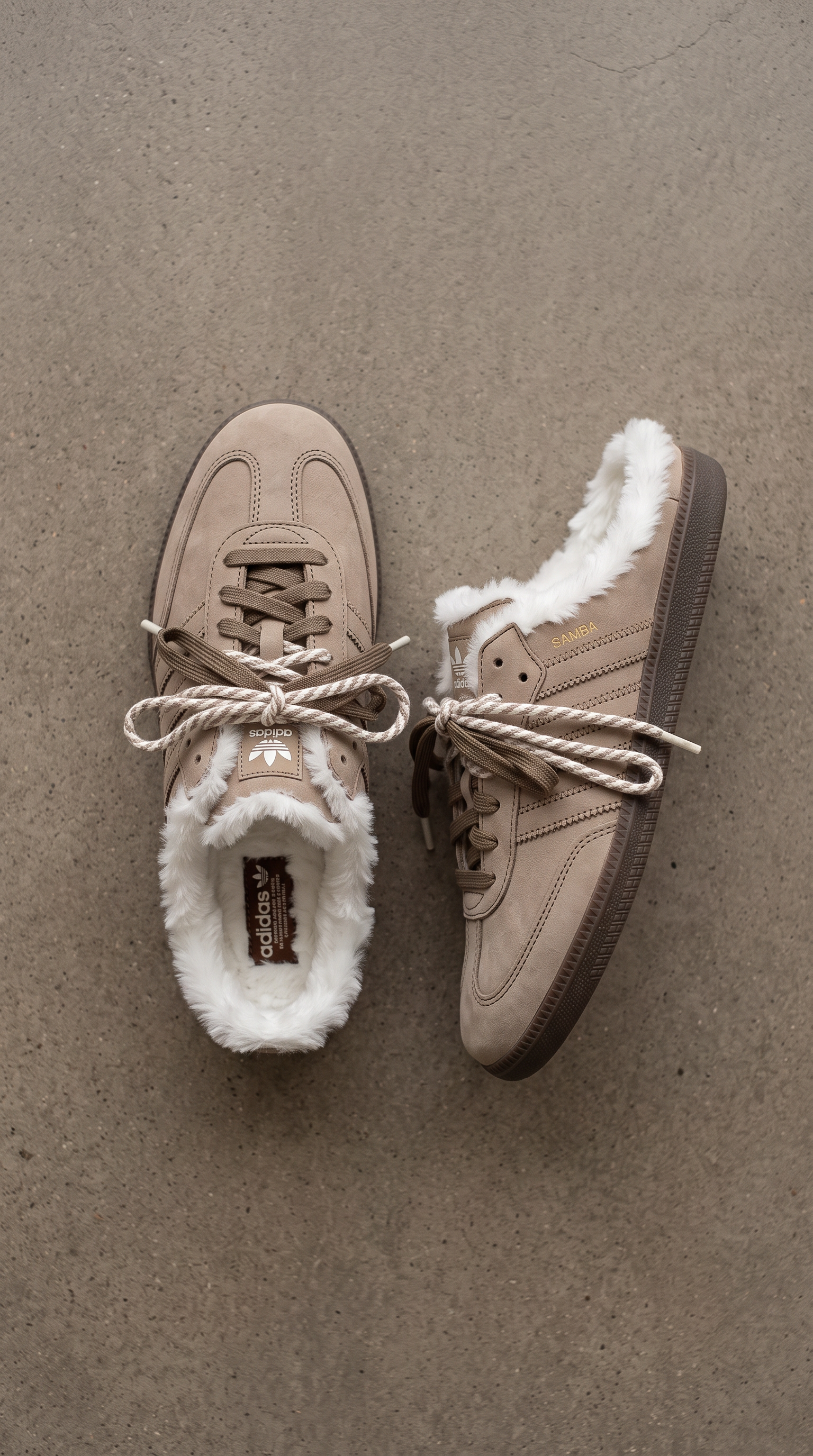 【Focus Store】預購 Adidas Originals Samba Mule "Fur-Lined Beige" 毛絨版本 米色 穆勒鞋 HP5055