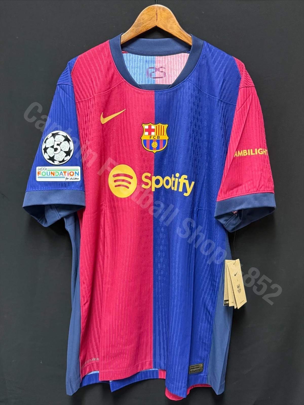(BNWT) FC Barcelona 2024-2025 Nike Home Authnetic Player Shirt #19 LAMINE YAMAL