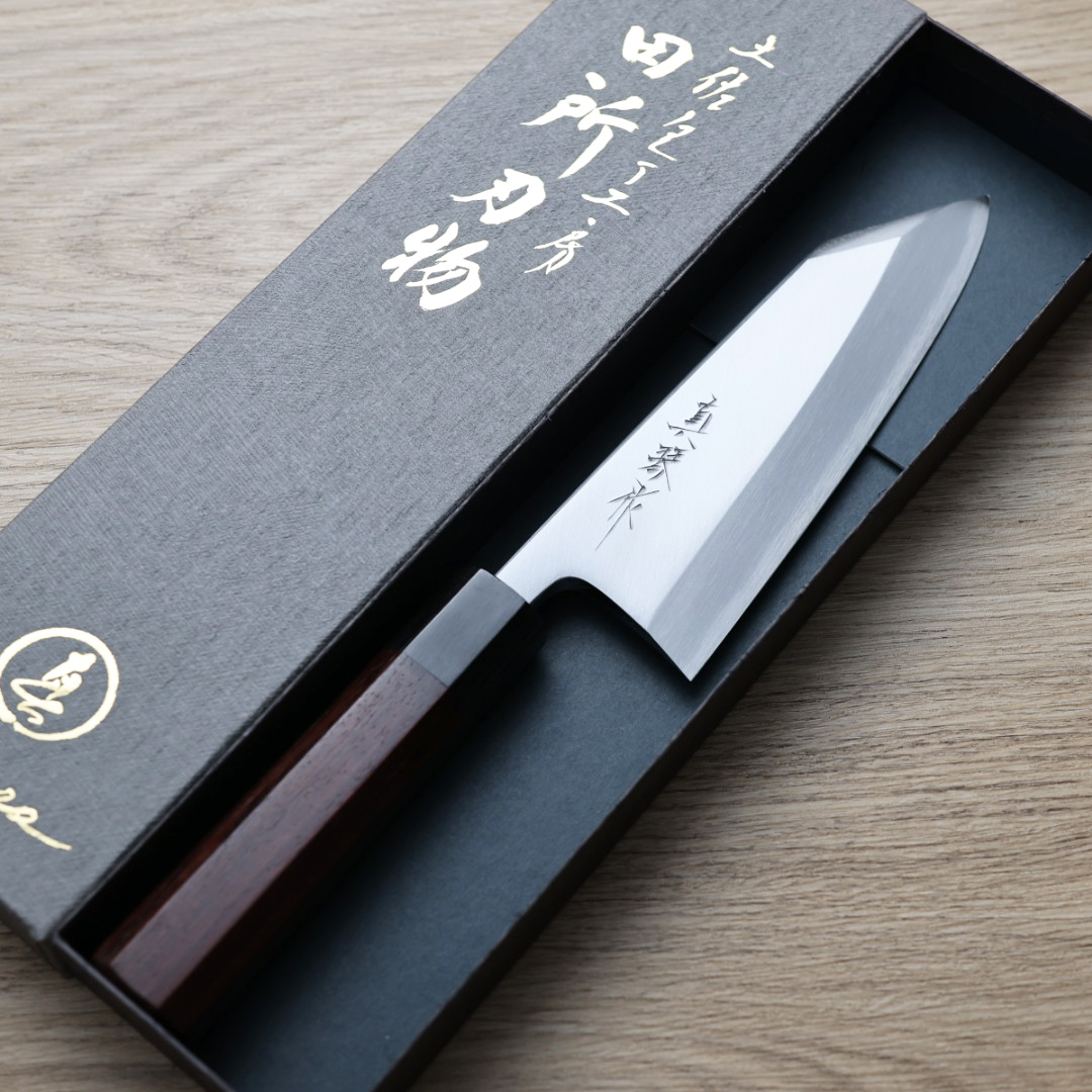 田所真琴 切付出刃 150mm 白紙鋼