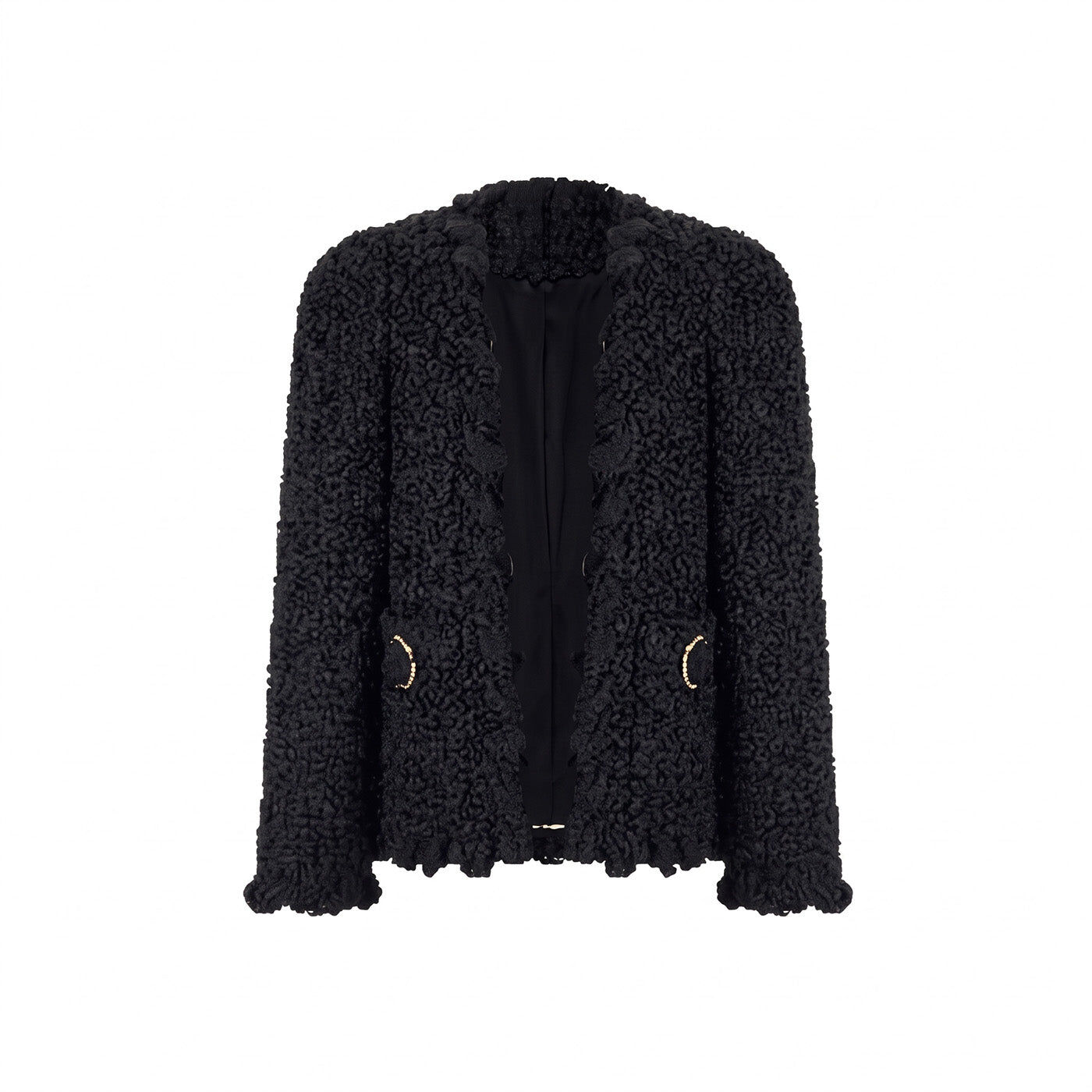 1EA1010-002 [EDWARD ACHOUR] Women Jacket Black #110130/1106/05 (EU)