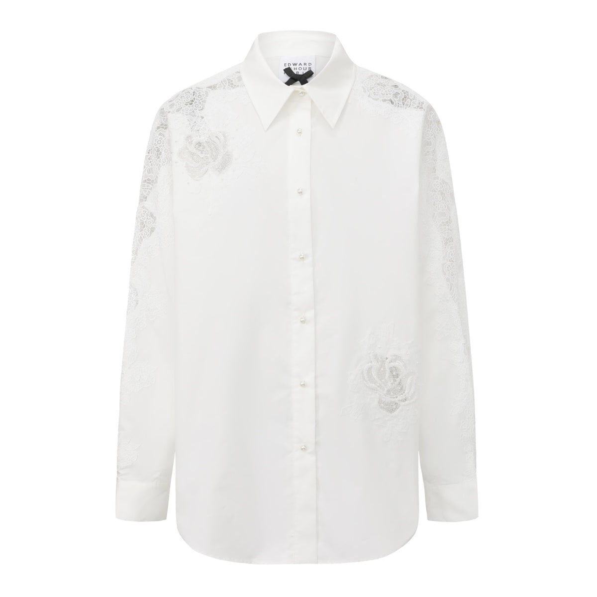 1EA1010-009 [EDWARD ACHOUR] Women Blouse White #110614/1122/02 (EU)
