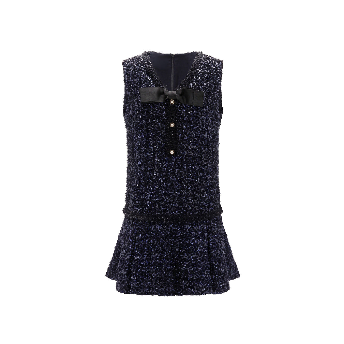 1EA1010-261 [EDWARD ACHOUR] Women Dress Navy #110405/1149/15 (EU)