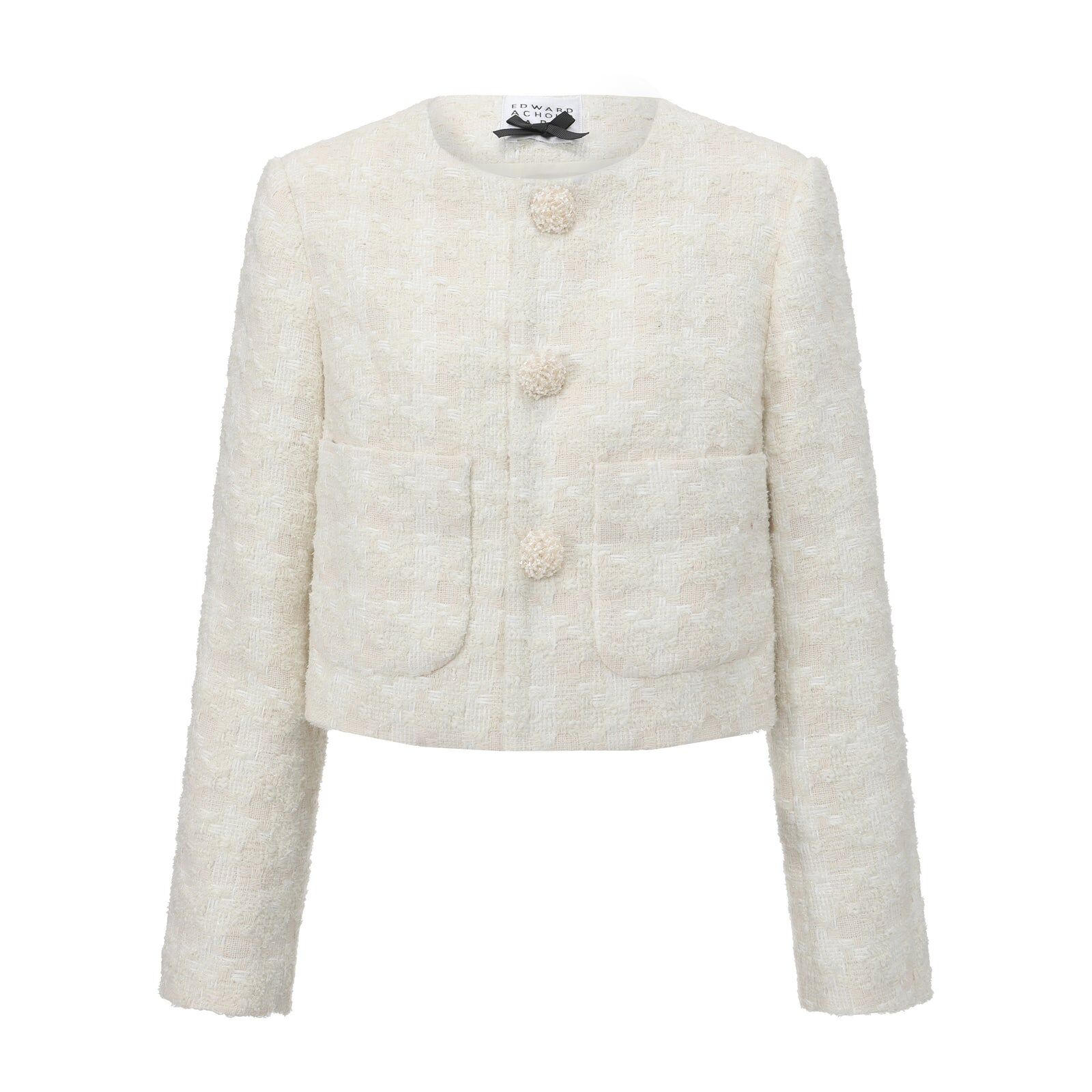 1EA1010-052 [EDWARD ACHOUR] Women Jacket Ivory #110105/1105/01 (EU)