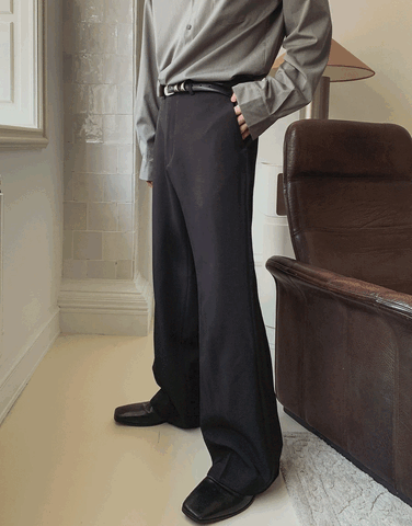 Milto Long-Length Bootcut Slacks