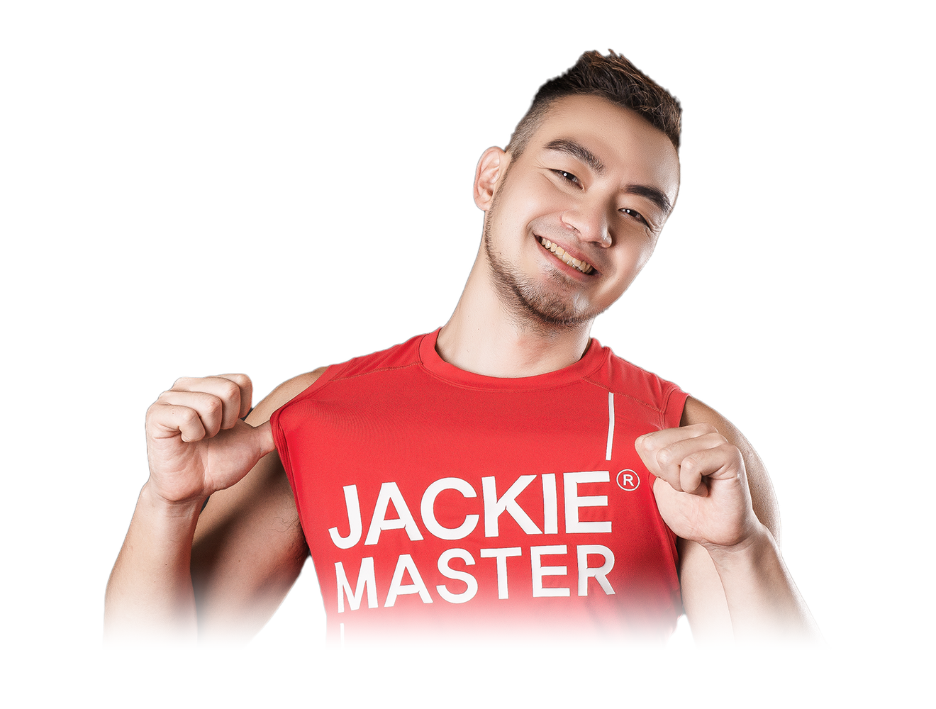 JACKIE CLUB 與 JXT 教練 AMOR 阿寞半身照片