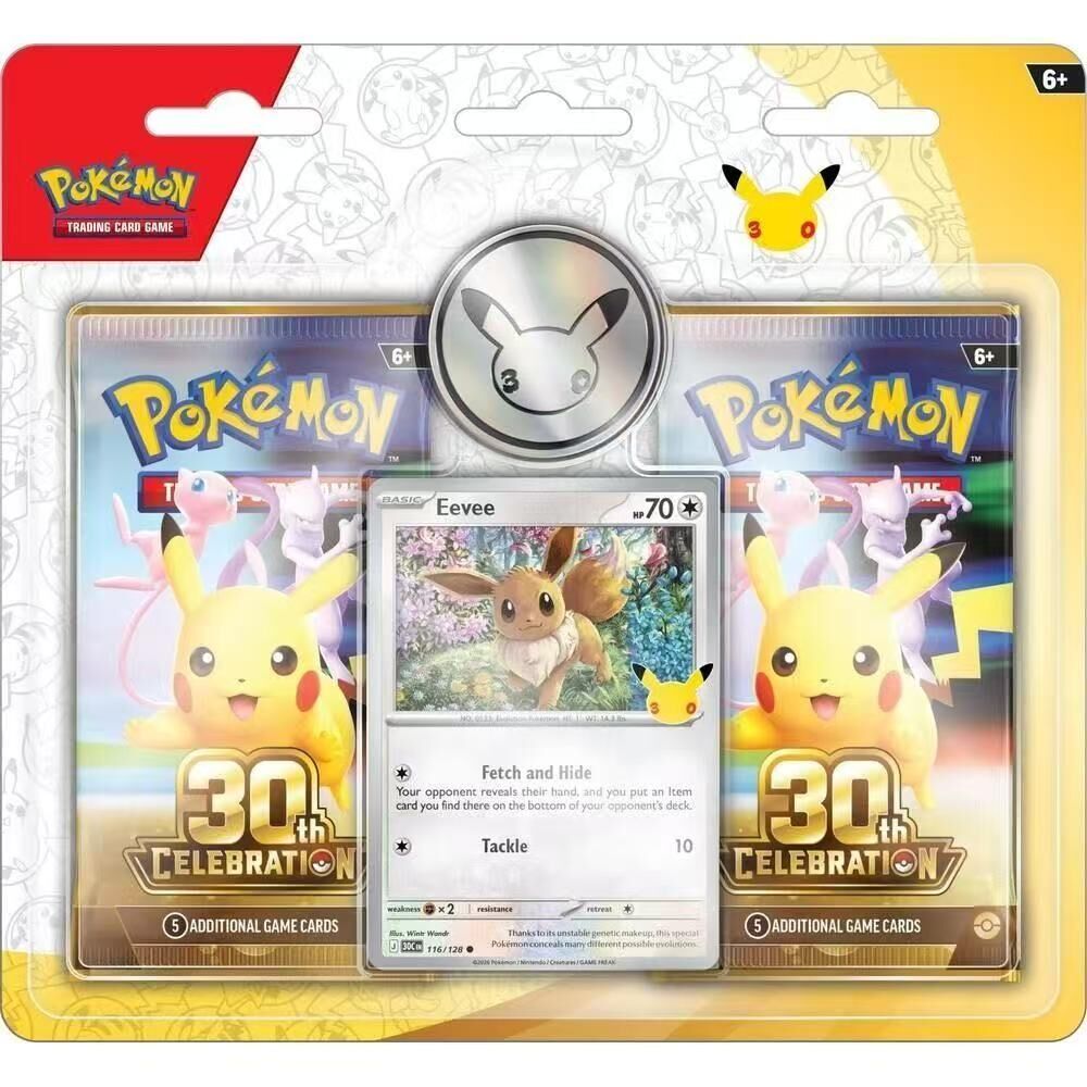 Pokemon PTCG Pokemon PTCG 30th Celebration 2 Blister Pack