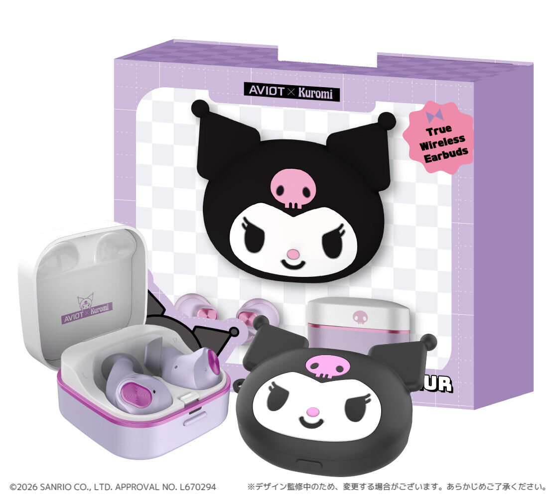 「ACG.GO」「預購」AVIOT x SANRIO 聯乘真無線耳機（Kuromi／玉桂狗／Hello Kitty）
