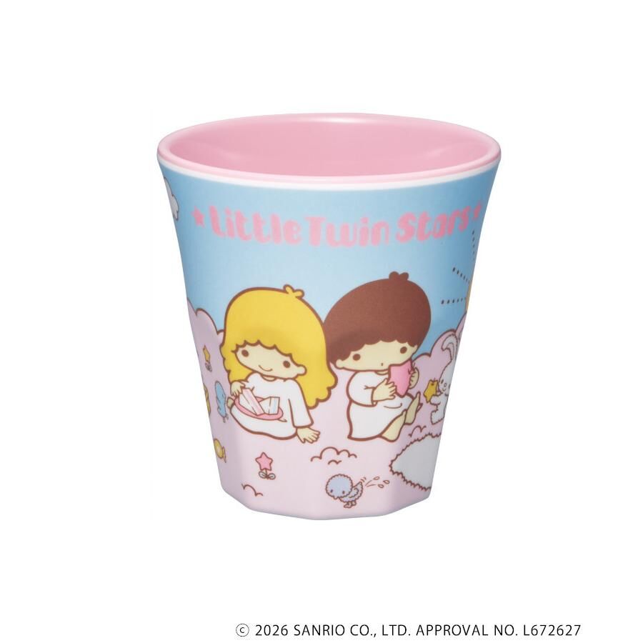 JP Little Twins 經典樹脂杯 粉藍色 2239 TK261001