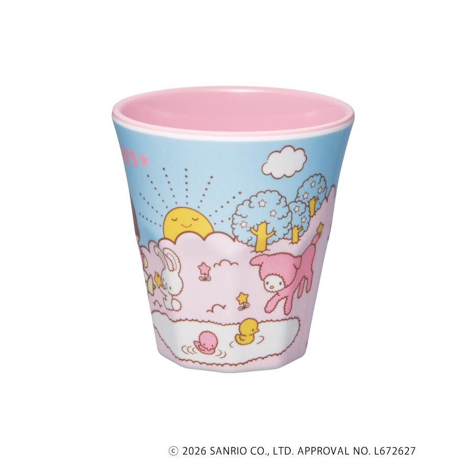 JP Little Twins 經典樹脂杯 粉藍色 2239 TK261001