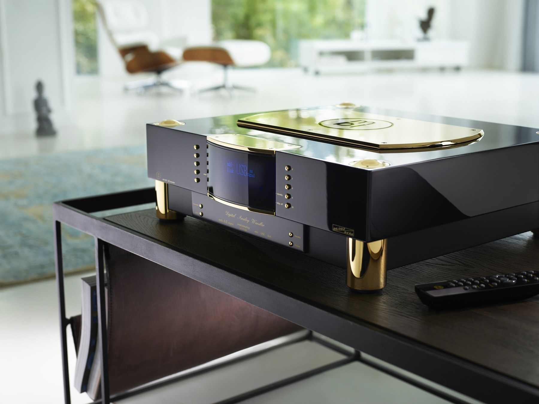 MBL Reference 1611 F DAC 解碼器 鋼琴黑・金色