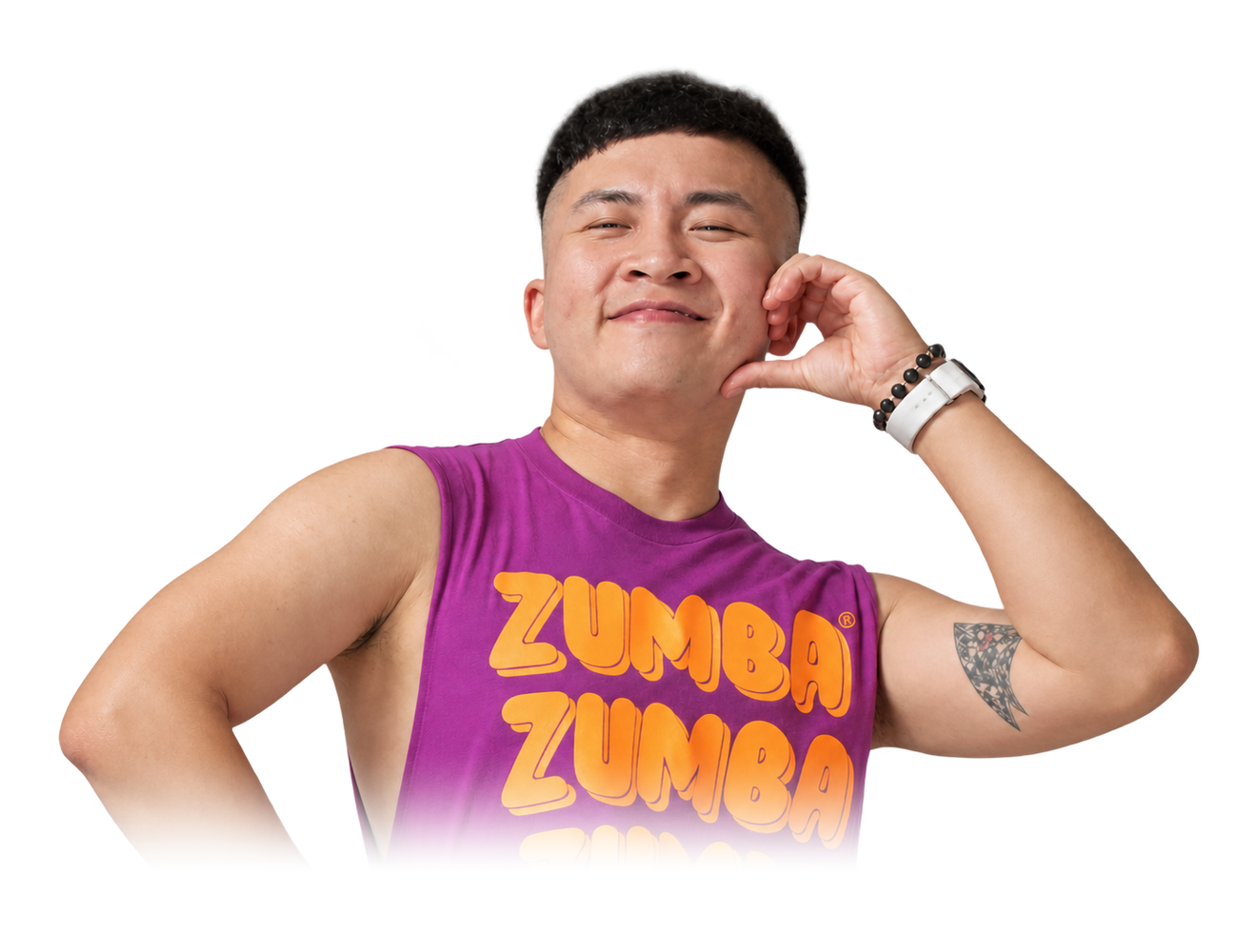 JXT ZUMBA 老師偉偉半身照片