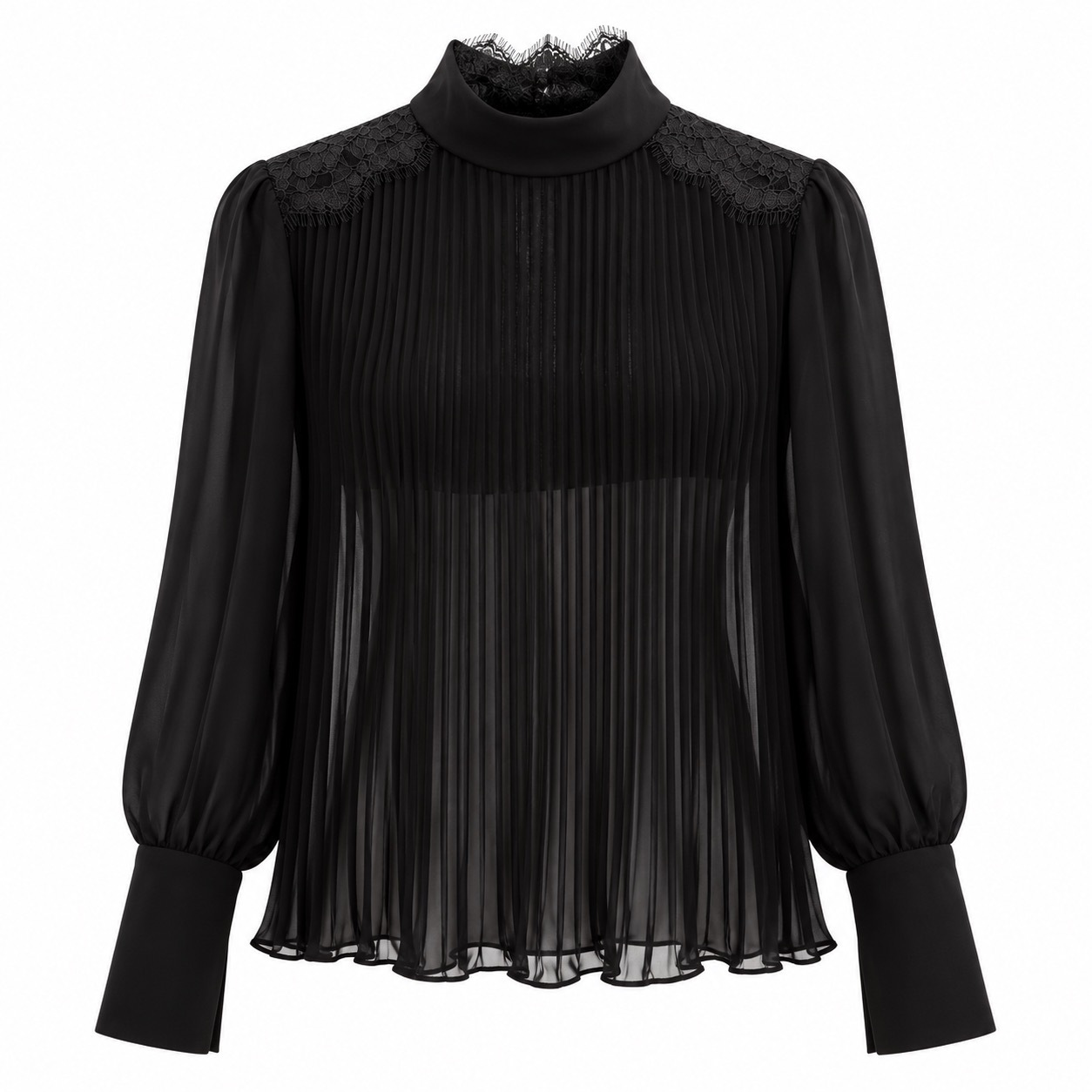 1EA1010-164 [EDWARD ACHOUR] Women Blouse Black #110627/1146/05 (EU)