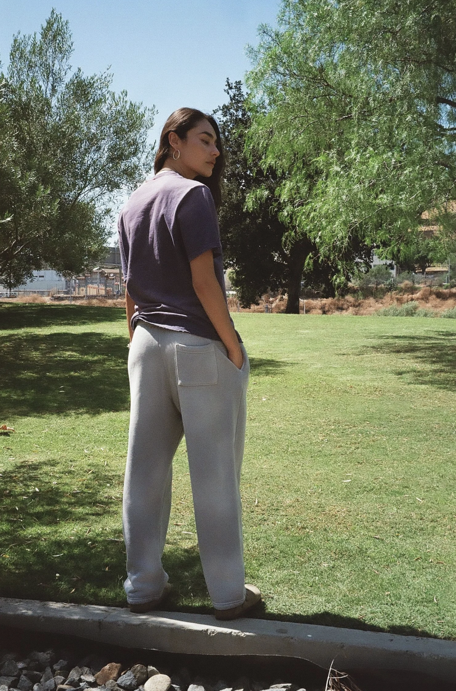 MOOJIMOOJI - 02 SWEATS - AGED STONE GREY