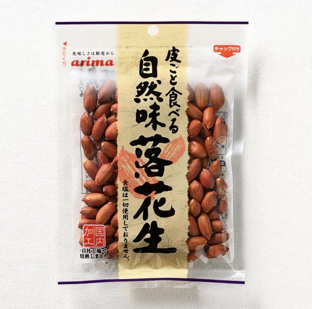 JP 自然之味 有皮落花生 85g 3593 TK261001