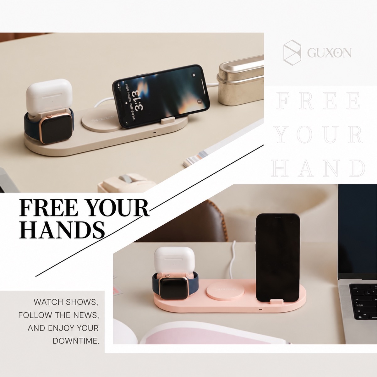 GUXON wireless charging station