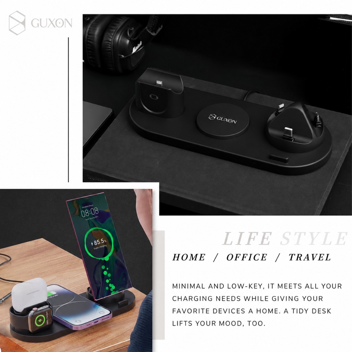 GUXON wireless charging station