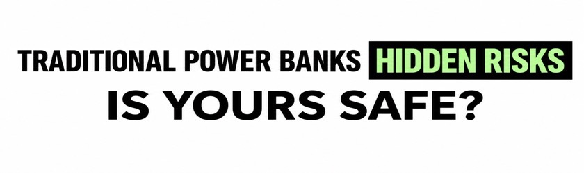 Copy asking about the risks of conventional power banks: is the one in your hand safe?