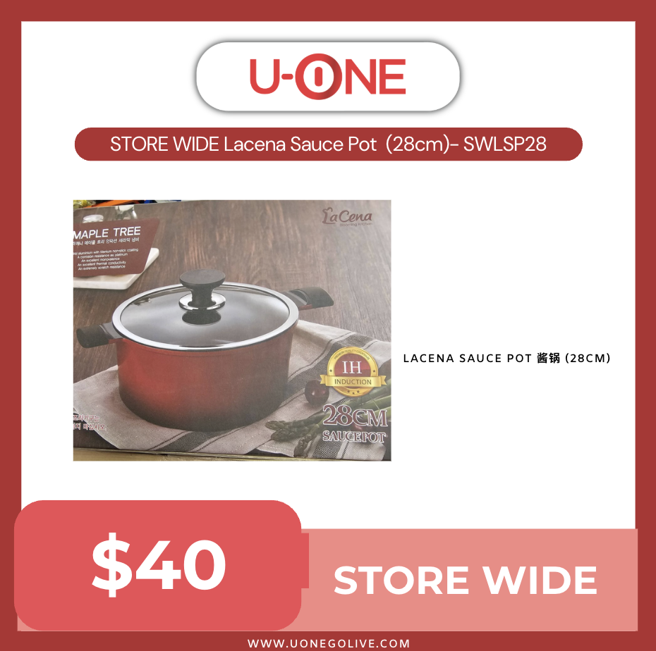 STORE WIDE Lacena Sauce Pot  (28cm)- SWLSP28