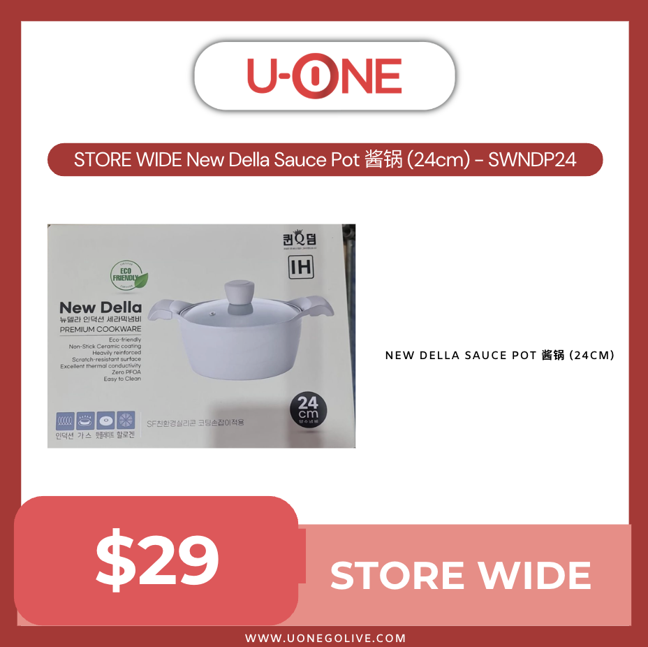 STORE WIDE New Della Sauce Pot 酱锅 (24cm) - SWNDP24