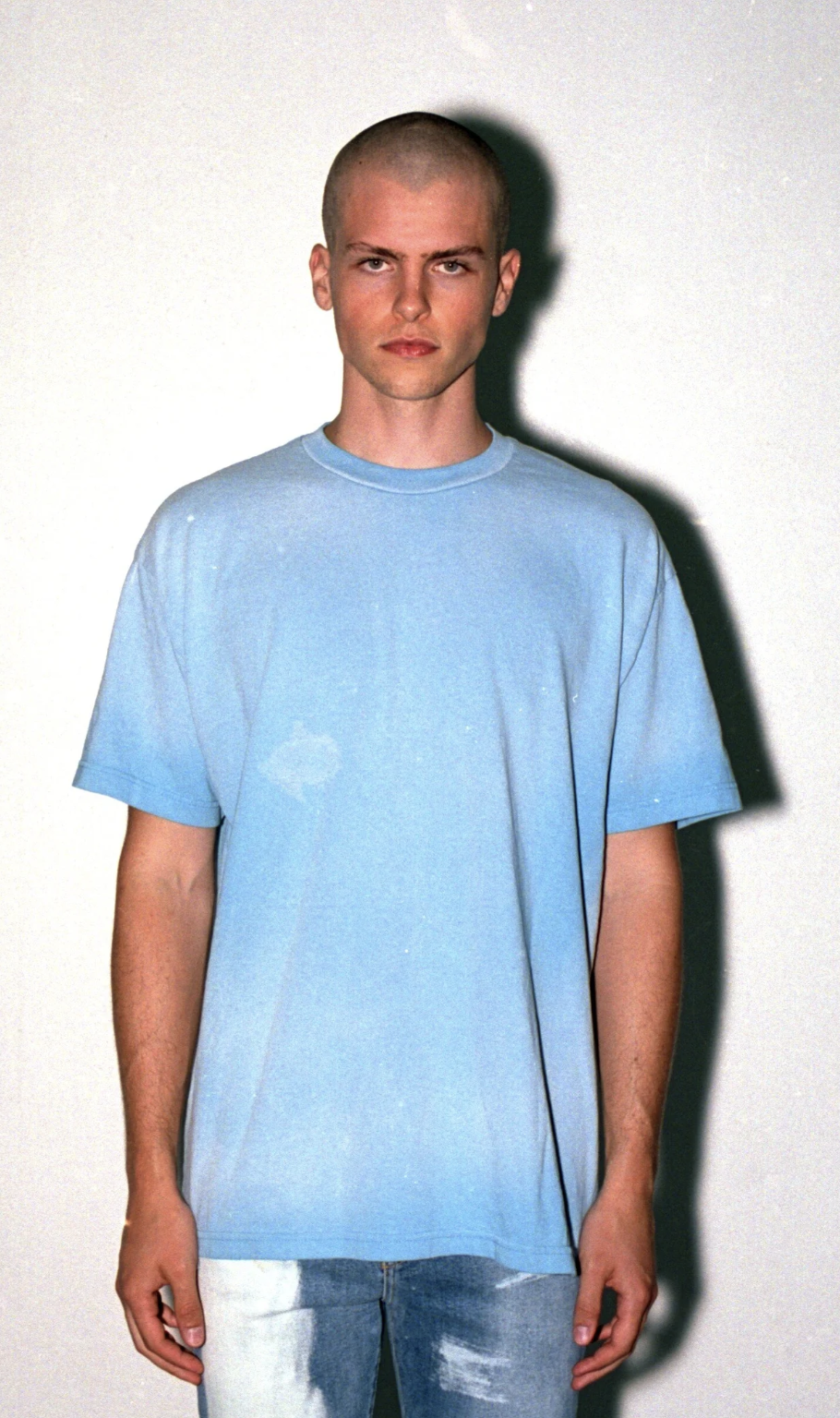 MOOJIMOOJI - CLASSIC T-SHIRTS - AGED BABY BLUE