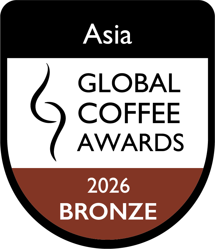 Global Coffee Awards Asia 2026 Bronze 標章